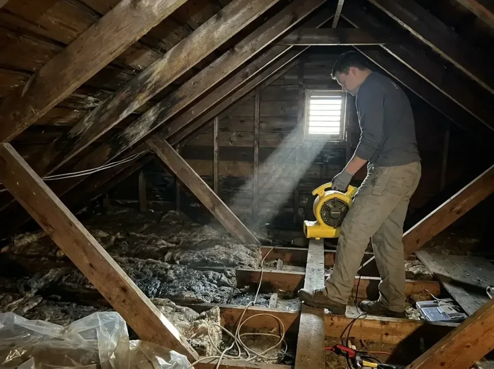 attic-water-damage-drying-proc-007 — frequently asked questions, Emergency Water Extraction & 24/7 Flood Response in Stanfor…